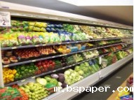 商超水果冷柜